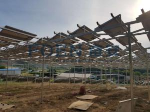 営農型太陽光発電架台-三角架台仕様